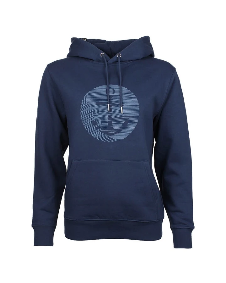 Damen Hoodie "Ancora" dunkelpetrol M