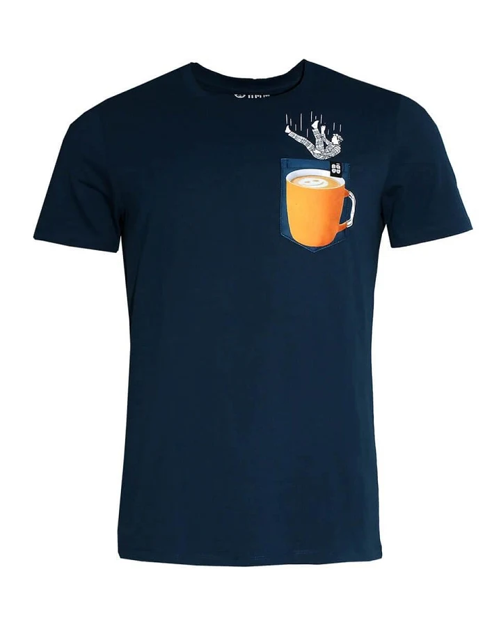 Herren T-Shirt "Ladde BT" pfauenblau S