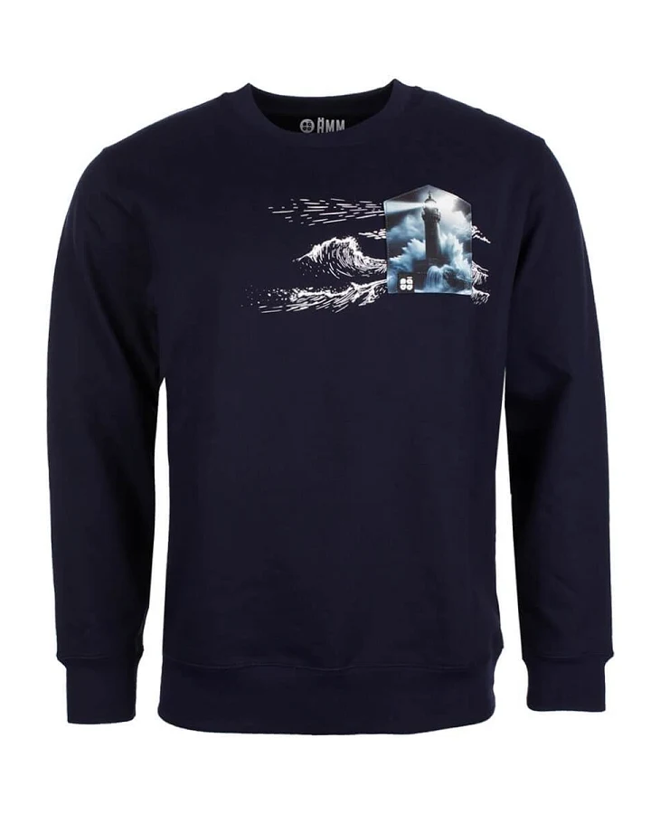 Herren Pullover "Teuchtlurm 2.0" navy S