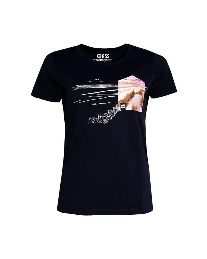 Damen T-Shirt "Nordsee BT" navy S