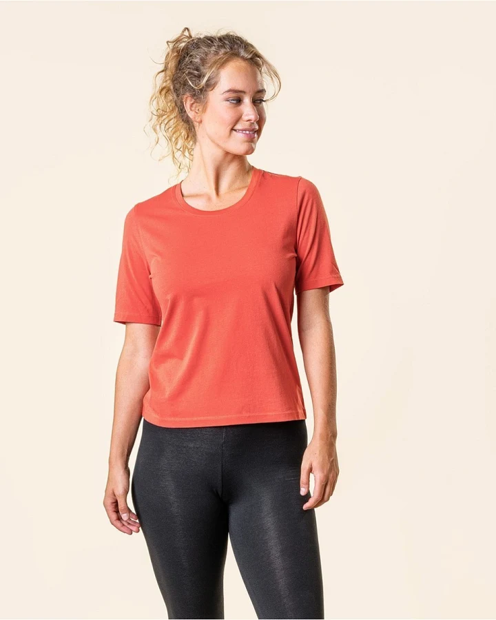 Living Crafts Langarm-Shirt "Tarana", Dried Rose M