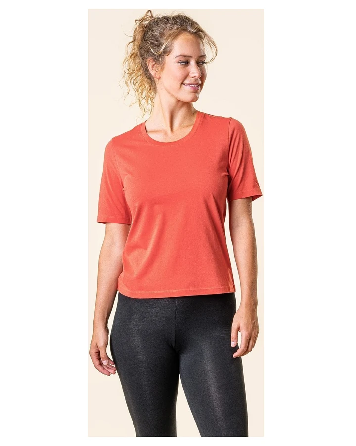 Living Crafts Langarm-Shirt "Tarana", Dried Rose M