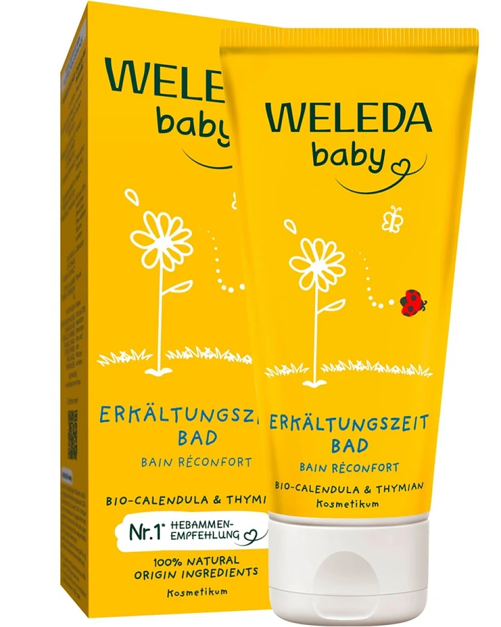 Weleda Calendula Erkältungszeit Bad 75 ml
