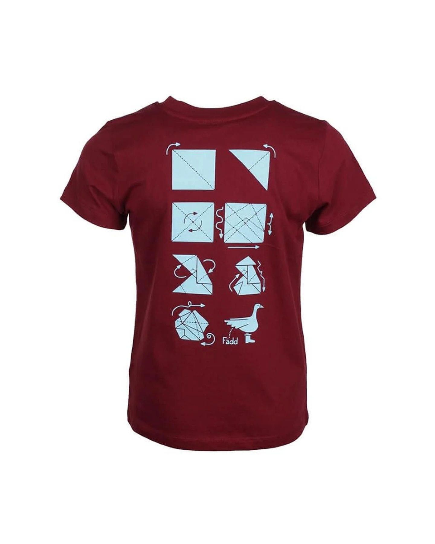 Kinder T-Shirt "Mövigami BT" weintraubensaftrot 5-6 Jahre – Ansicht 2