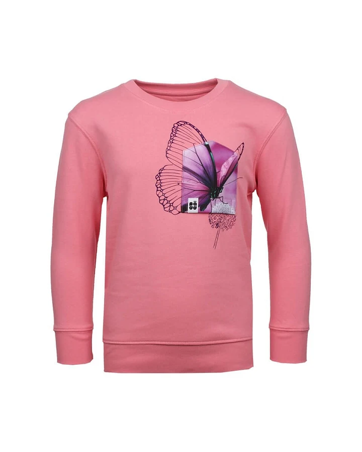 Kinder Pullover "Butterfliege BT" glückspink 3-4 Jahre