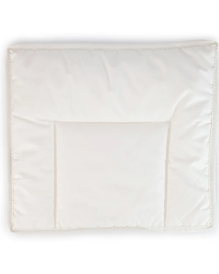 Flachkissen für Babys und Kleinkinder Baumwolle (kbA) 35 x 40 x 3 cm, 50 g, Perkal-Inlett
