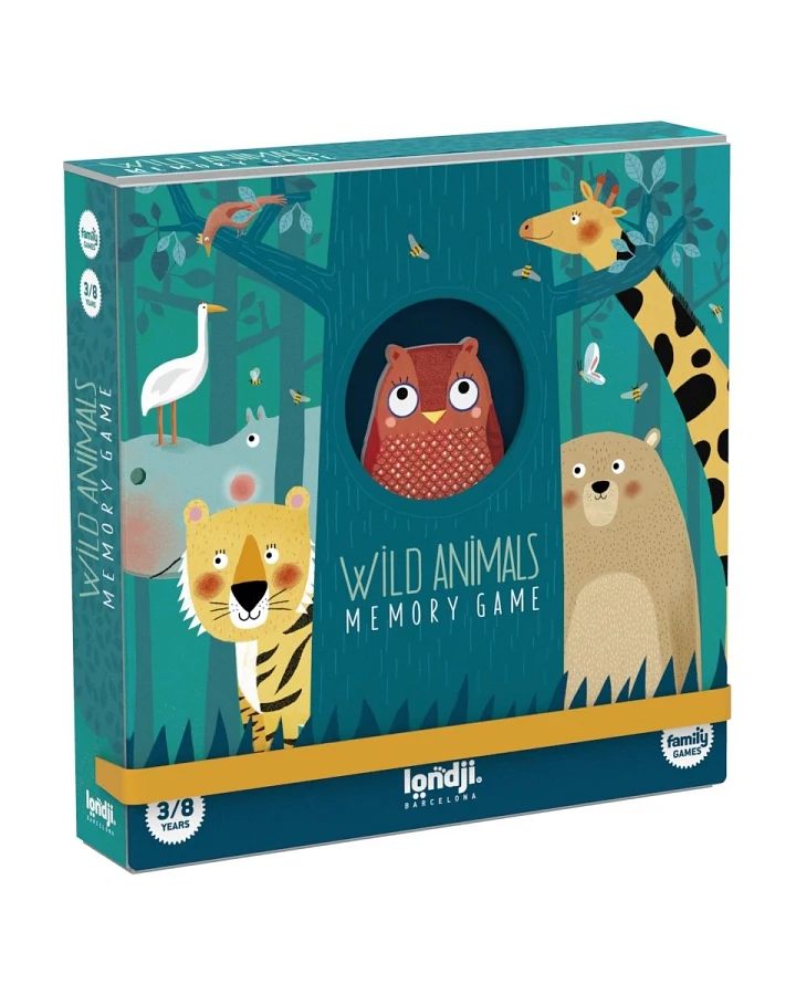 Produktseite: Wild Animals Memo 32 Teile