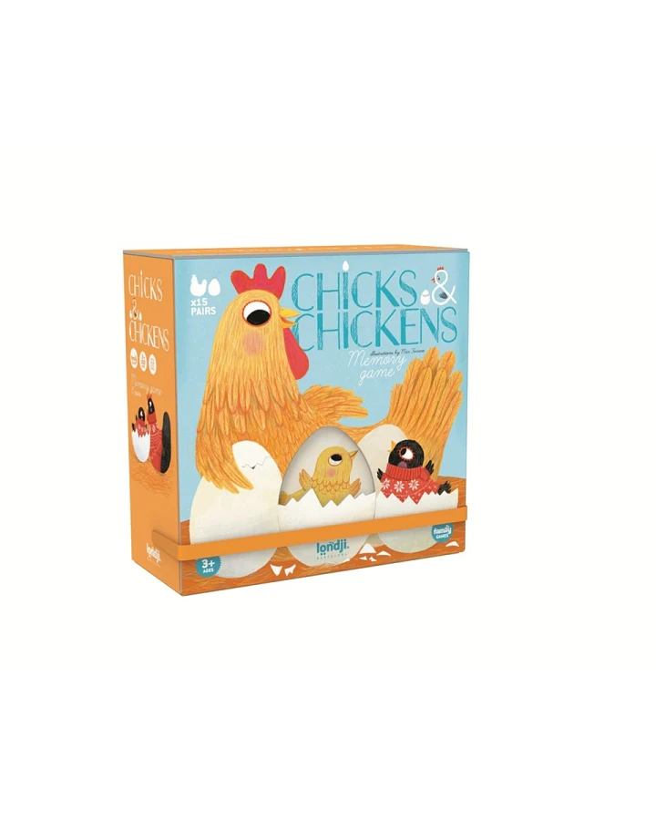 Produktseite: Chicks & Chickens Memo 15 Paare