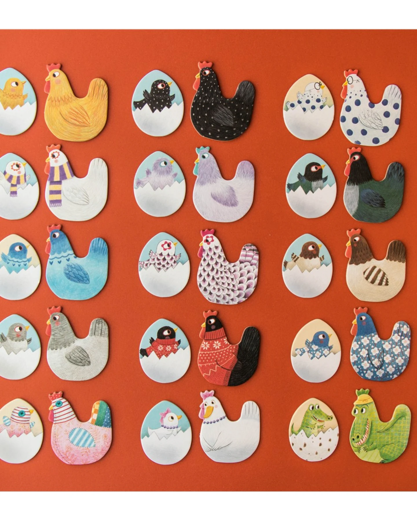 Chicks & Chickens Memo 15 Paare – Ansicht 2