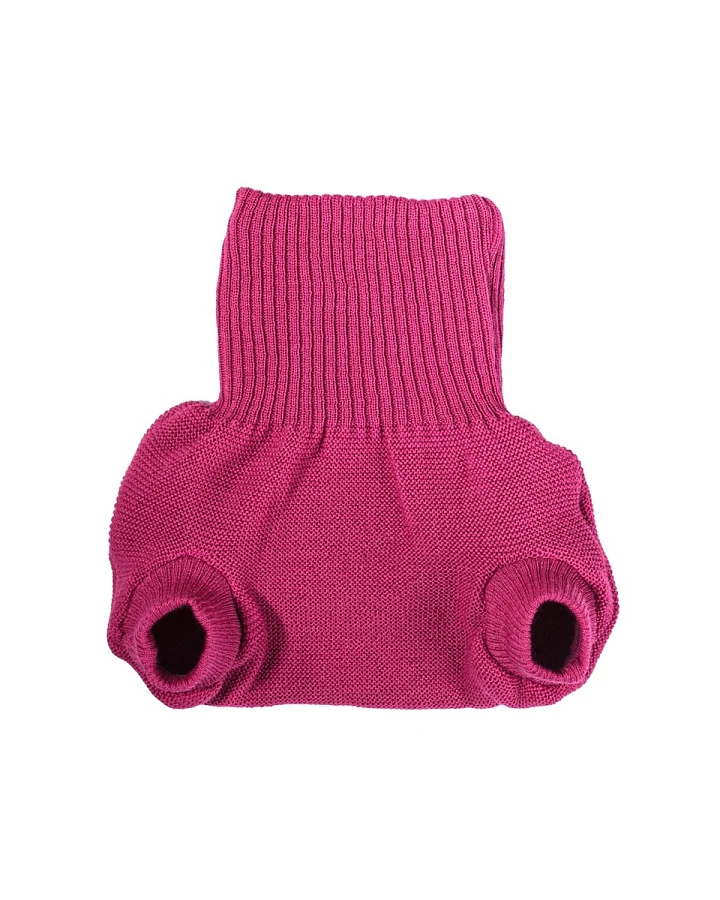 Wollwindelhose doppellagig beere 50/56