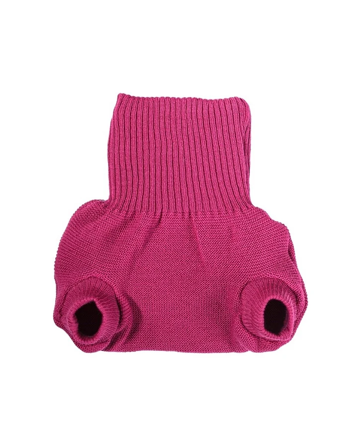 Wollwindelhose doppellagig beere 50/56