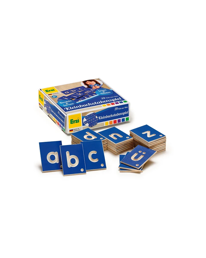 Produktseite: Lernspiel Kleinbuchstaben 15,2x17x4,9cm