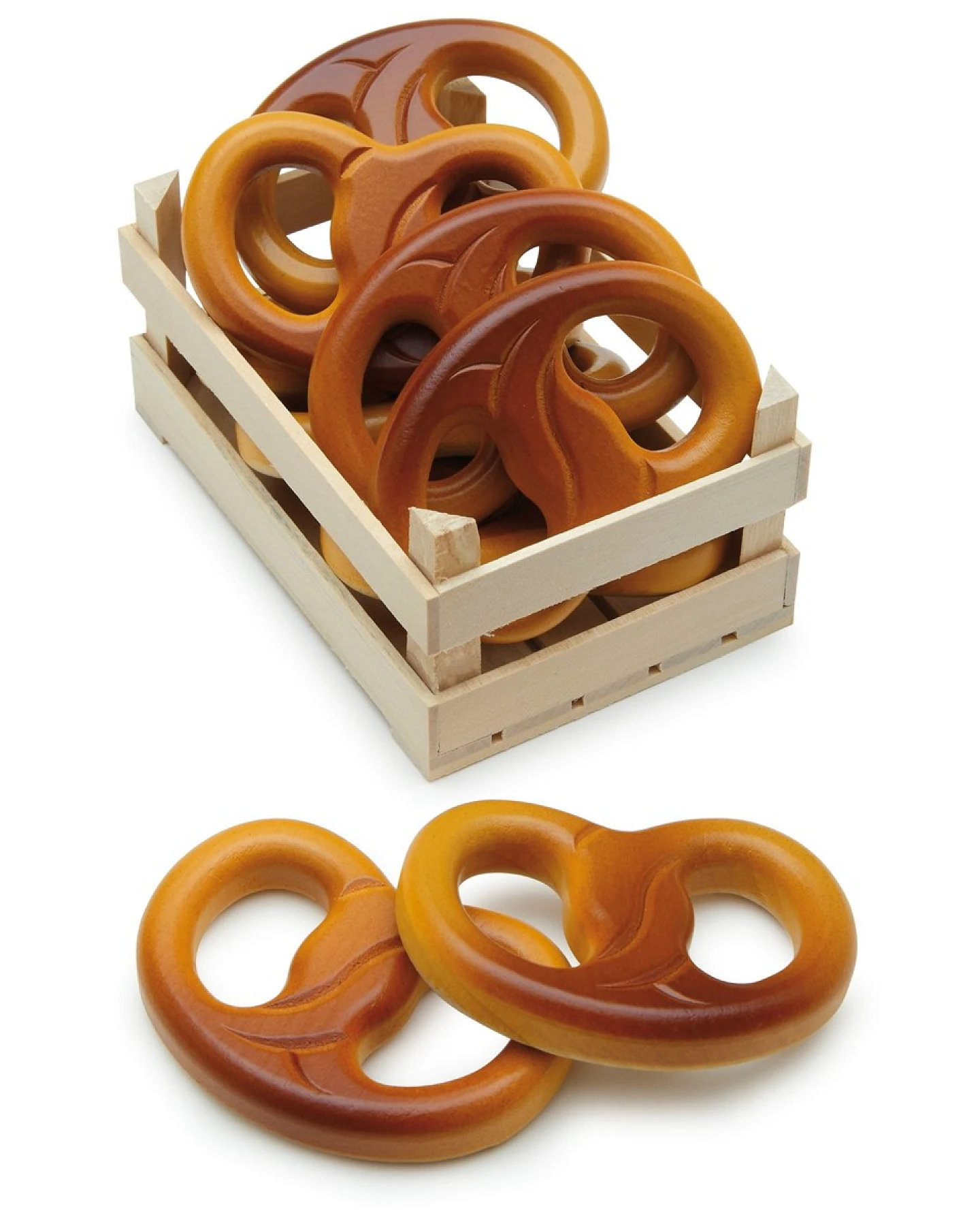 Brezel 8,1x5,6x1,3cm – Ansicht 2