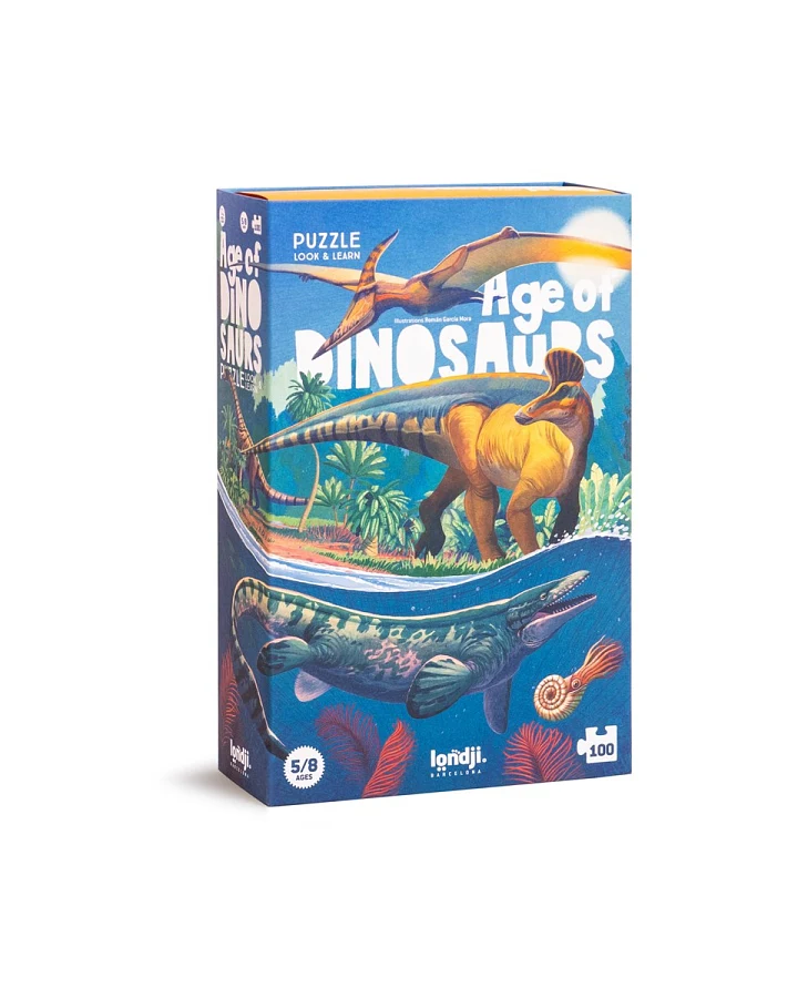 Age of Dinosaurs Puzzle 100 Teile, 32 x 85 cm