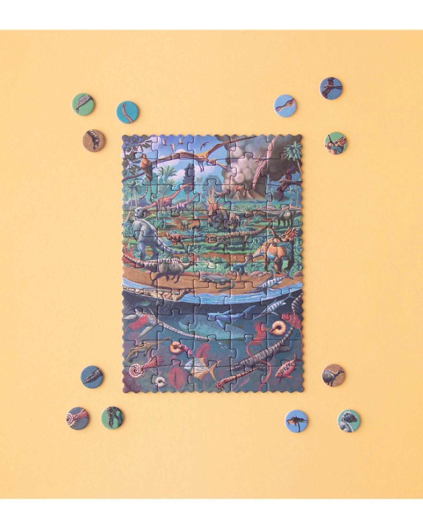 Dinosaurs tiny Puzzle 50 Teile, 23,5 x 16,5 cm – Ansicht 2