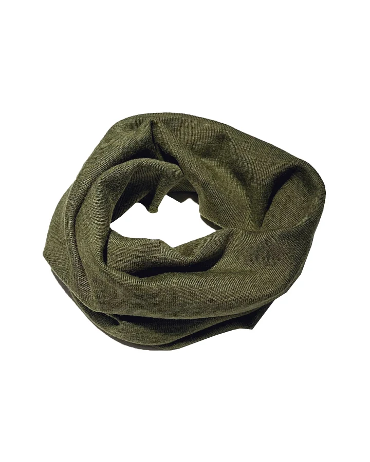 Pickapooh Kinder Schlauchschal Wolle Seide green Onsize, Maße 29 x 19 cm