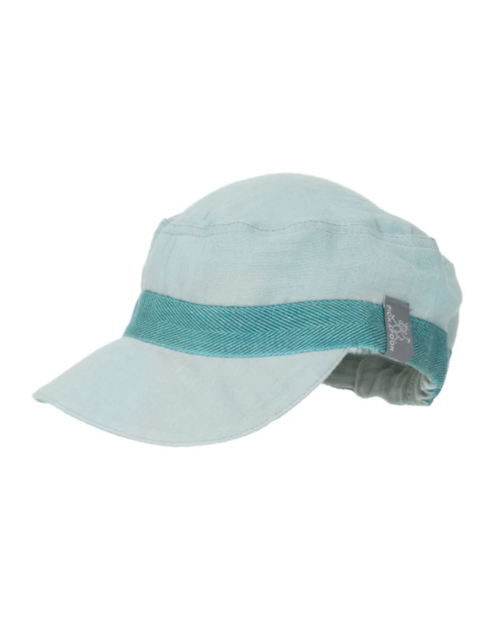 Pickapooh Kinder Mütze Cap Musselin blue surf Gr.52