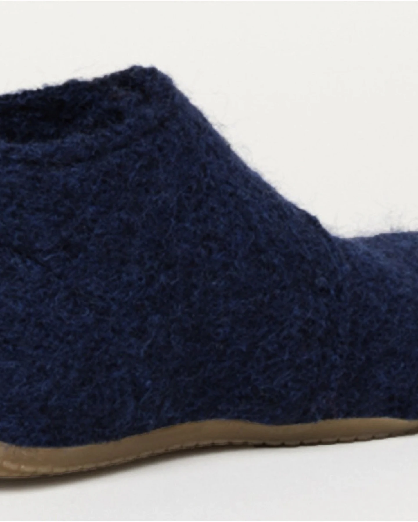 Kinder Hausschuhe Hüttenschuhe Wollwalk "Juno" marine Gr.21 – Ansicht 2