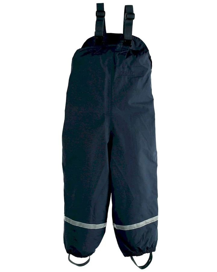 Buddelhose Regenhose mit Latz Räuberwald Softlan marine Gr. 92