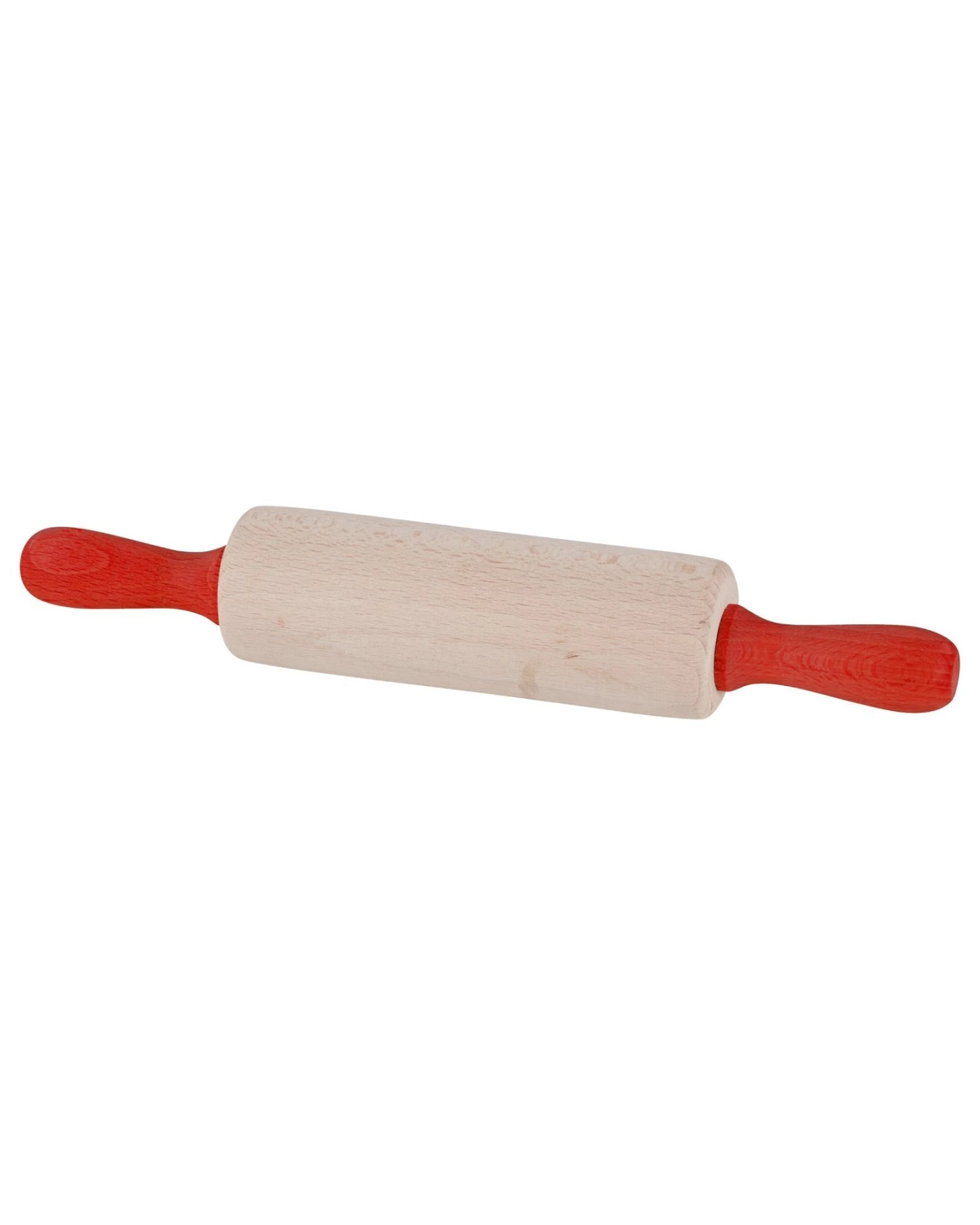 goki Kinder Back-Set, 3 teilig, aus Holz, teilweise bunt lackiert Nudelholz, Kochlöffel und Mehlschaufel – Ansicht 2