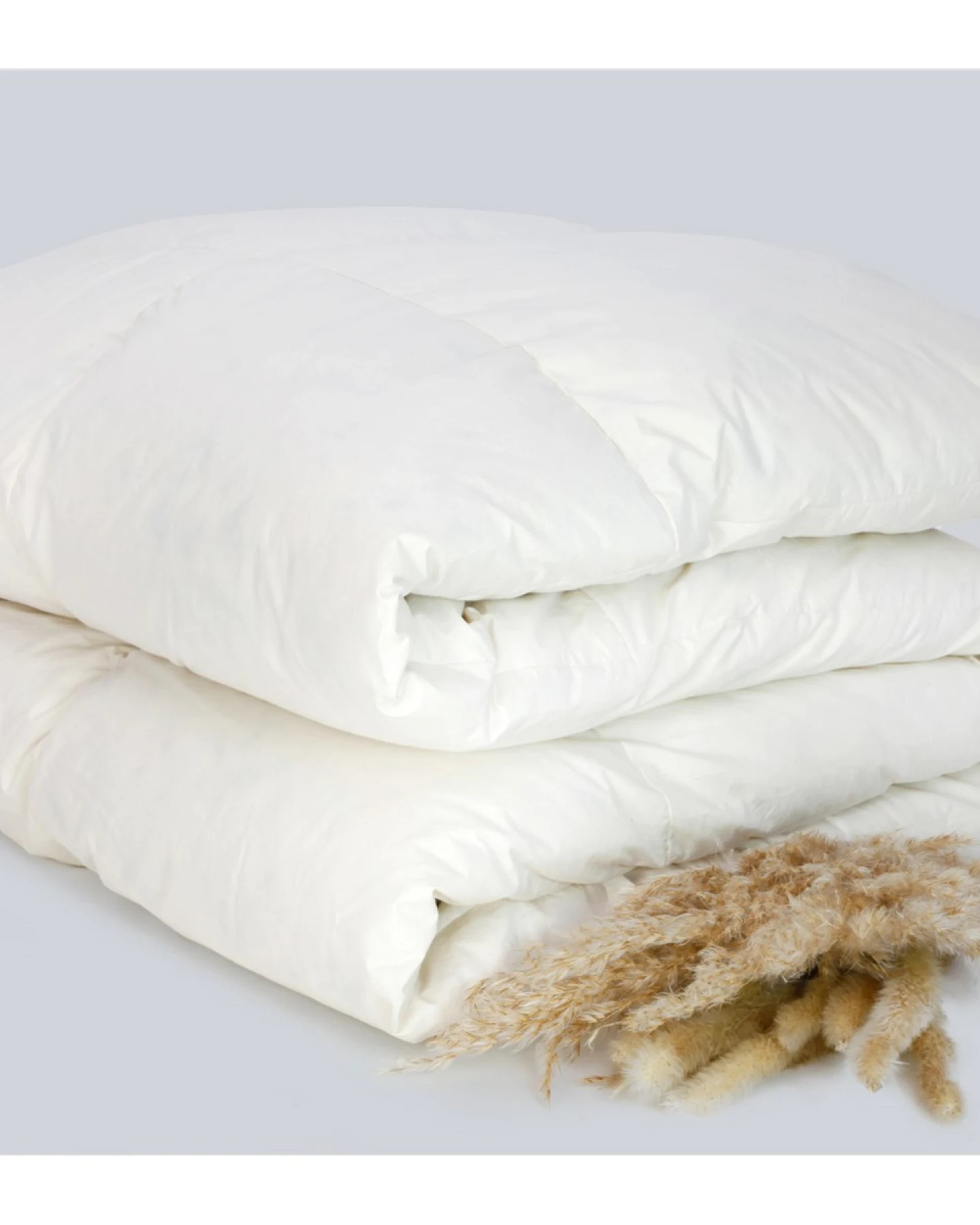 Kassettenbettdecke Daunen 135 x 200 cm, 720 g (Winter), Perkal-Inlett – Ansicht 2