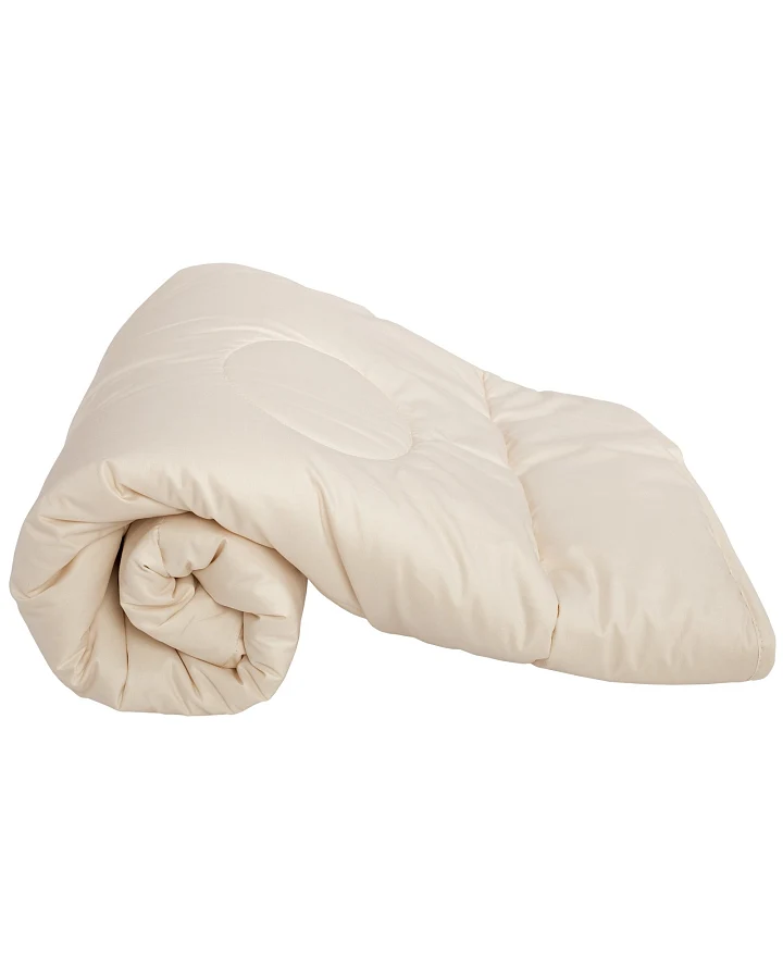 Baby- und Kinderbettdecke Merino-Lammschurwolle (kbT) 100 x 135 cm, 590 g (Duo-Ganzjahr)