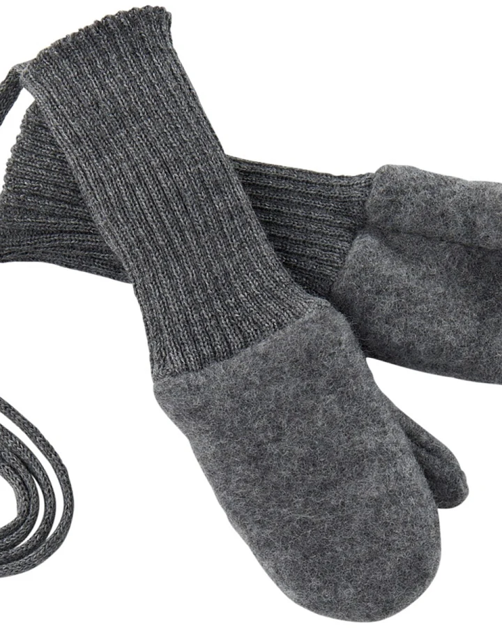 Baby und Kinder Handschuhe Bio-Merinowolle Fleece fels Gr.1 (1 Jahr)