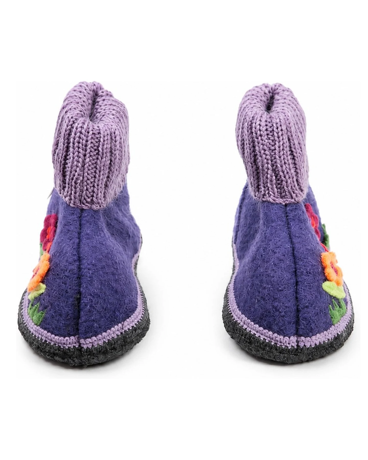 Kinder Hausschuhe Hüttenschuhe Blümchen Gr.24 – Ansicht 2