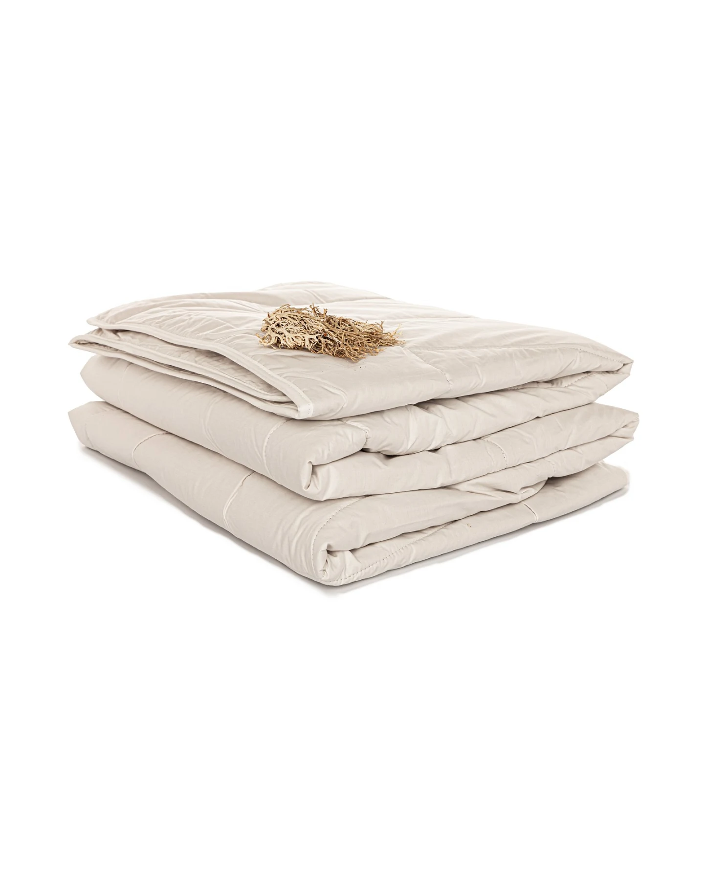 Bettdecke Kamelflaumhaar waschbar 135 x 200 cm, 1000 g (Ganzjahr) – Ansicht 2