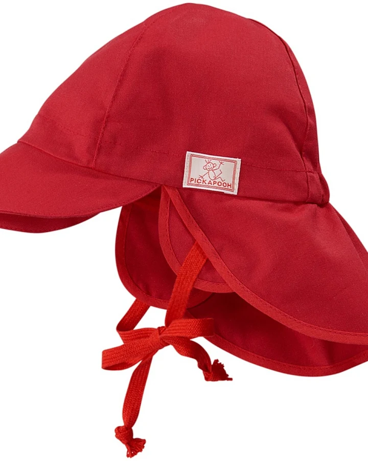 Pickapooh Baby und Kinder Mütze UV-80 rot Gr.48