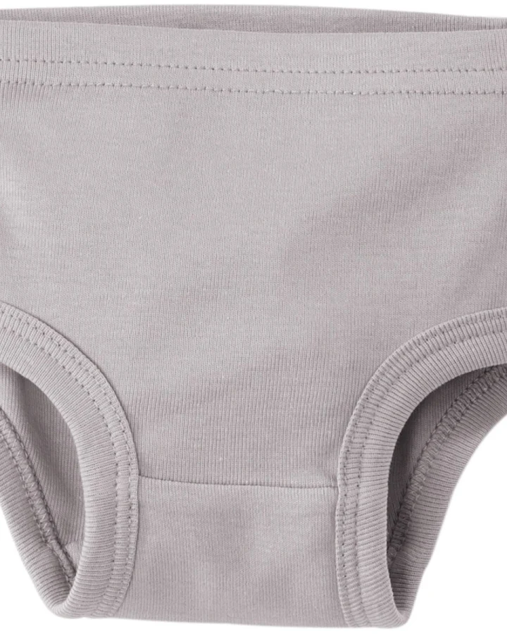 Kinder Slip Bio-Baumwolle grau Gr. 86/92