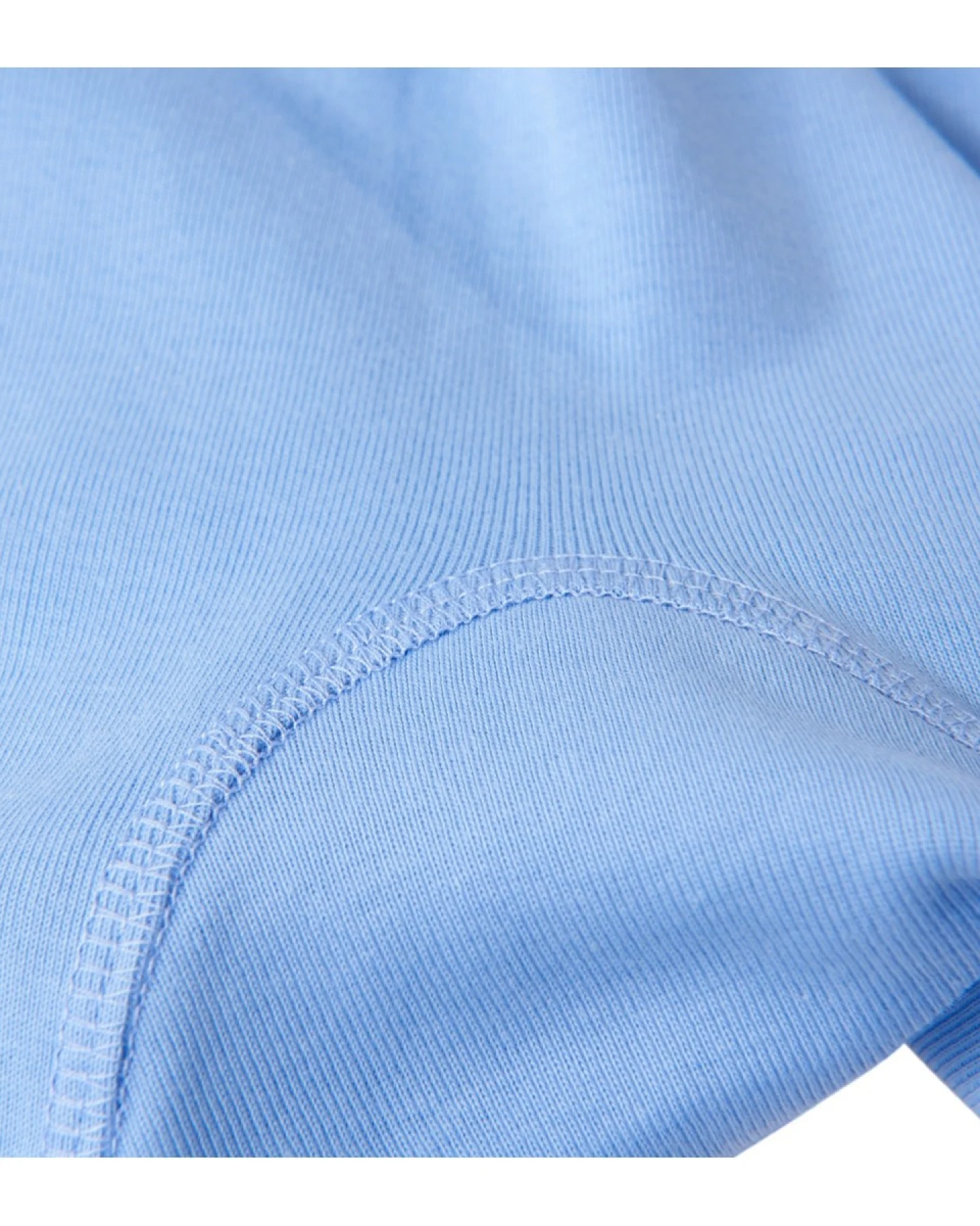 Kinder Unterhose lang Bio-Baumwolle hellblau Gr. 128 – Ansicht 2