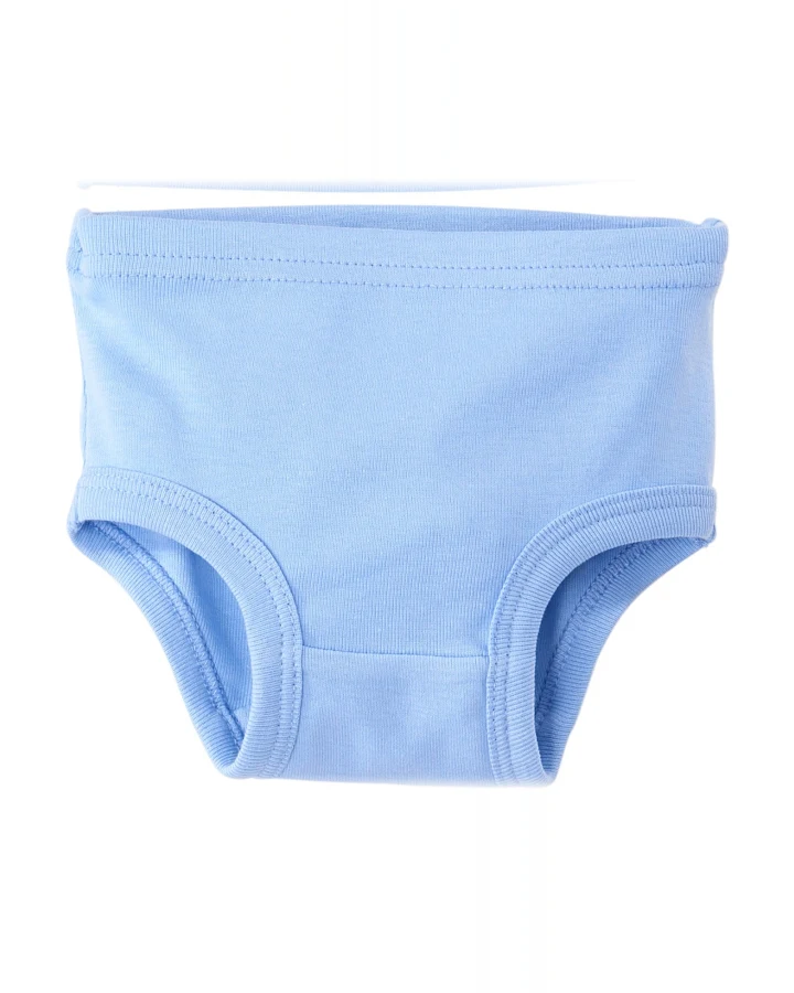 Kinder Slip Bio-Baumwolle hellblau Gr. 74/80