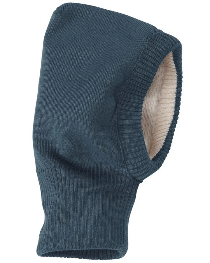 Baby und Kinder Schalmütze Schlupfmütze taubenblau Gr.50/52