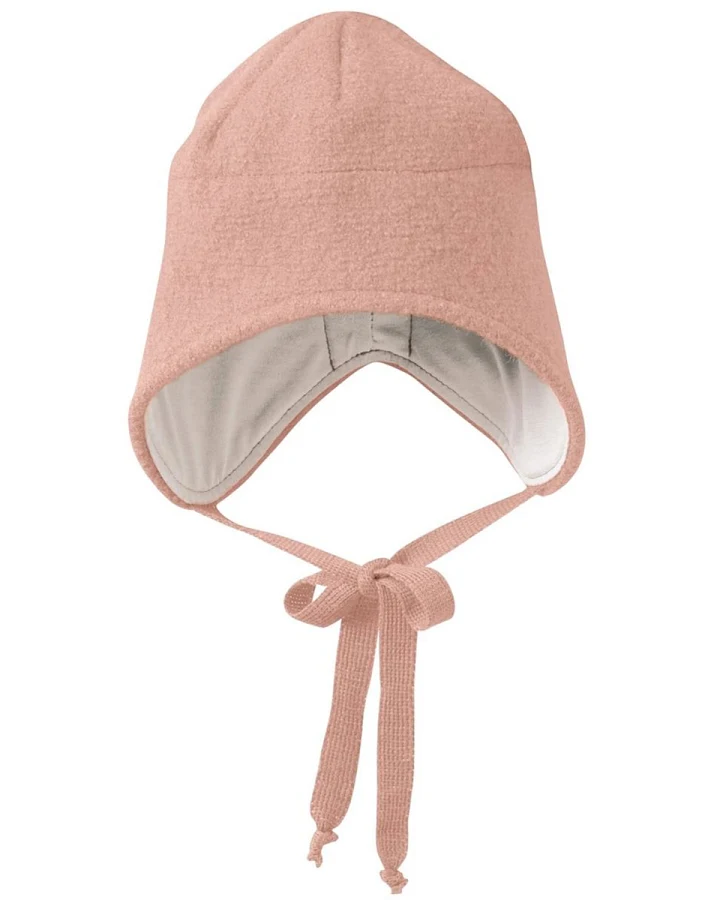 Disana Baby und Kinder Mütze Bio-Merinowolle rose Gr.46-50