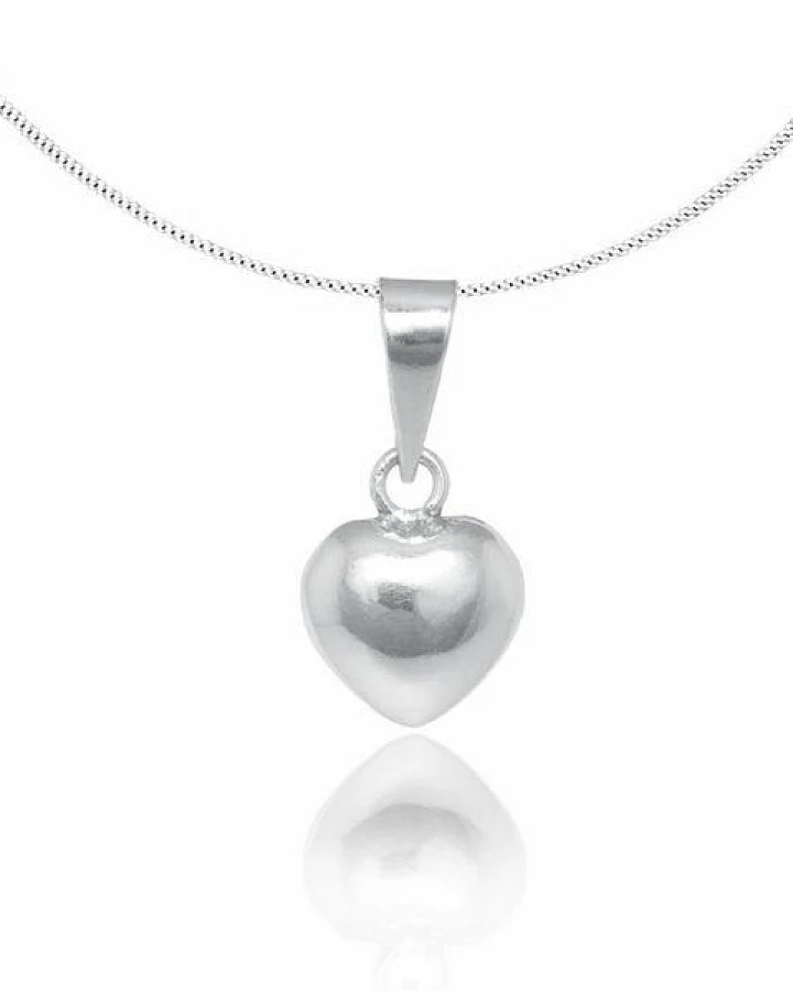 pakilia Silber Kette Herz Fair-Trade und handmade