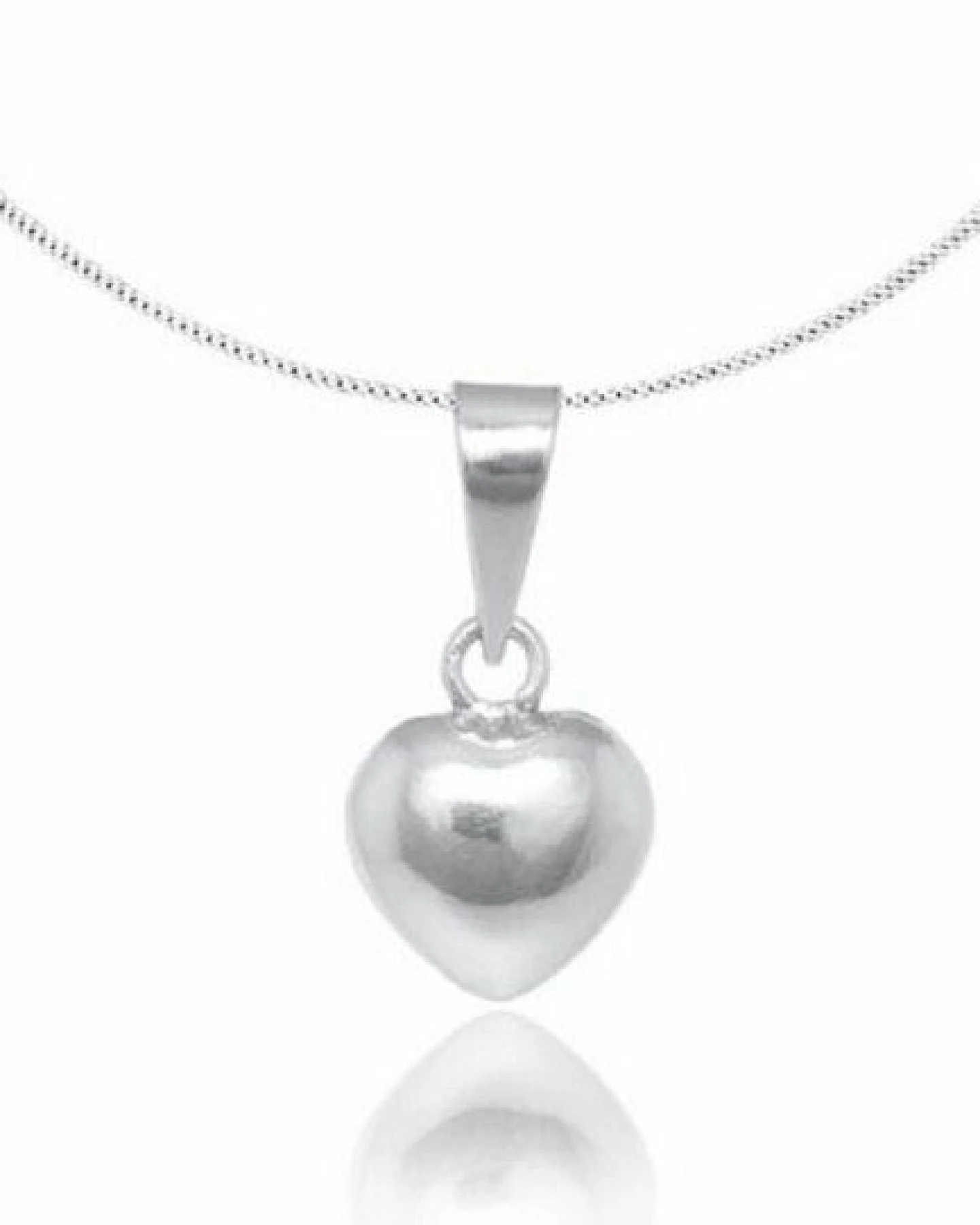 pakilia Silber Kette Herz Fair-Trade und handmade – Ansicht 2