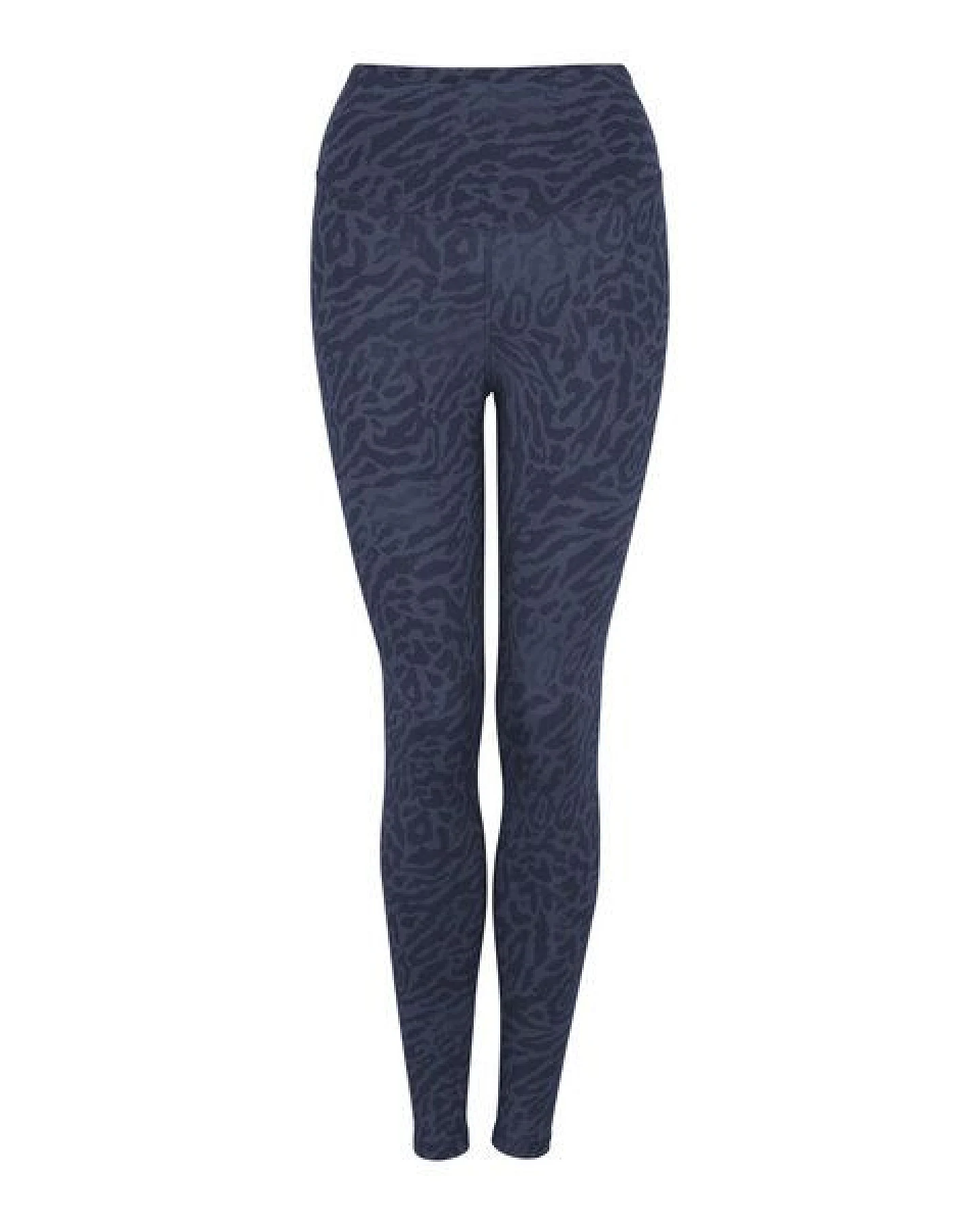 Jaya LEONA - Damen - High-Rise Leggings mit Allover-Leopard-Print aus weichem TENCEL Lyocell/Biobaumwoll-Mix mit doppelter Taillenpartie – Ansicht 4