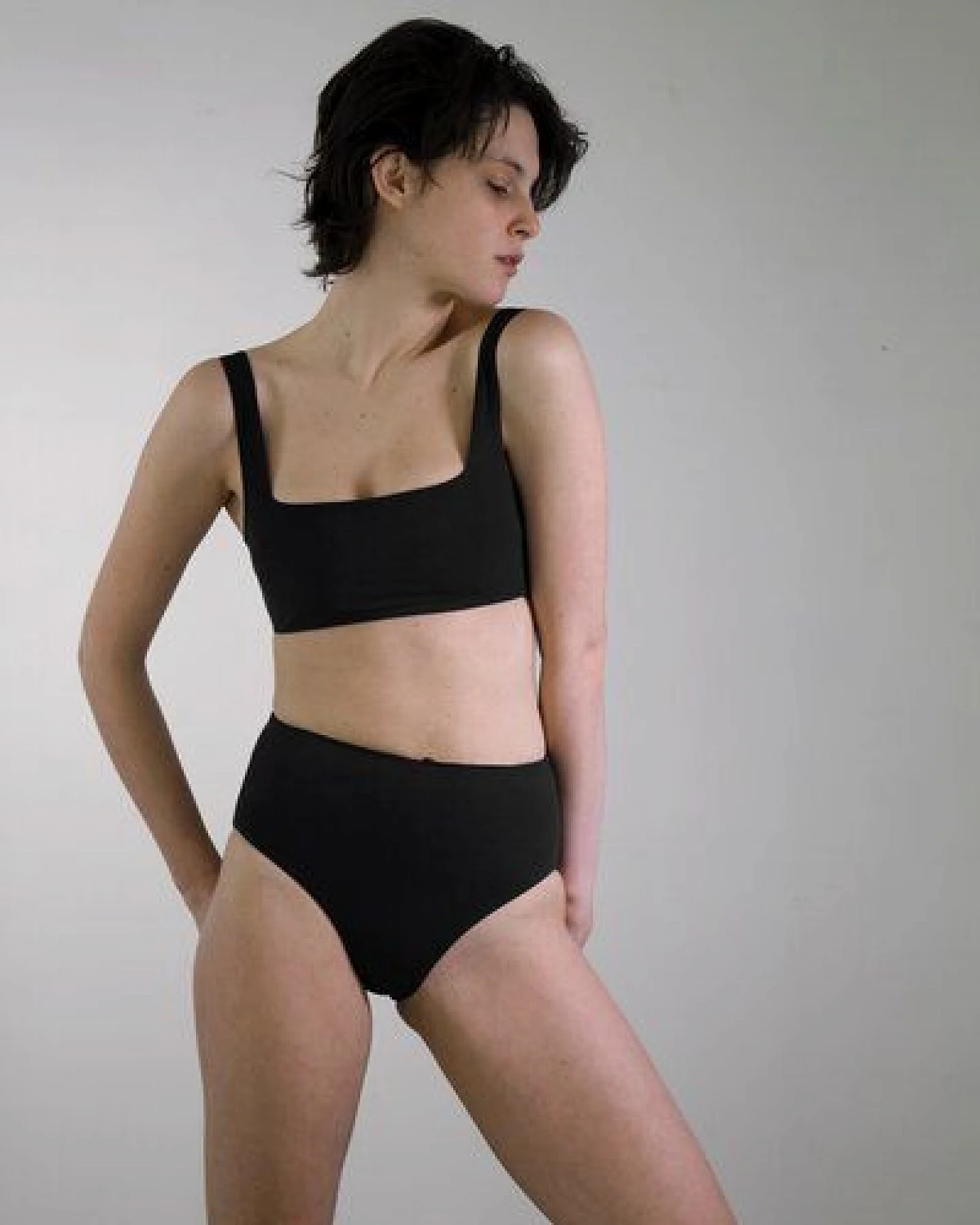 RENDL Top No.10 - gerade geschnittenes Bikini Top – Ansicht 2