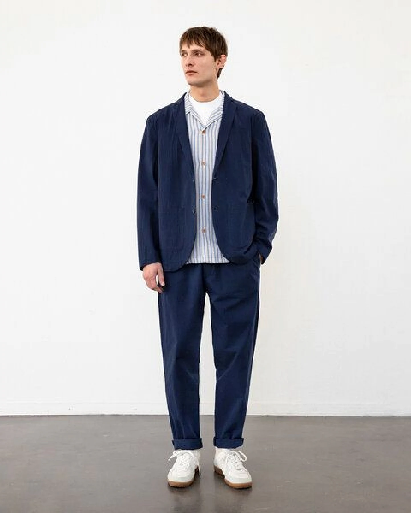 Rotholz Casual Blazer Bio Baumwolle – Ansicht 3