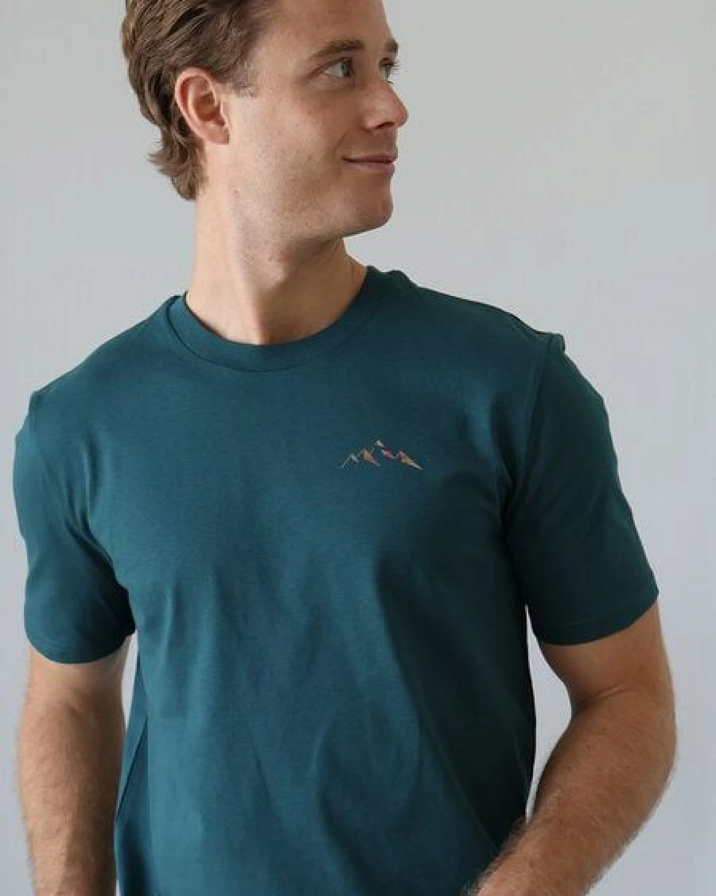 Kultgut Artdesign - Biofair - Klassik Shirt / Little Mountain Landscape – Ansicht 4
