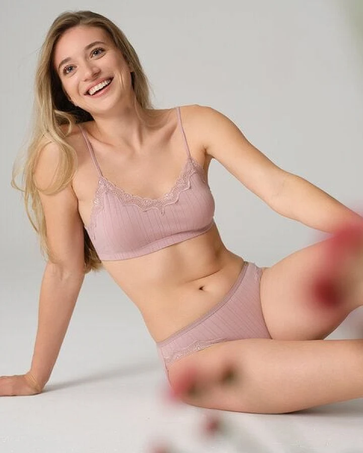 comazo|earth Fairtrade Bustier mit Nadelzug