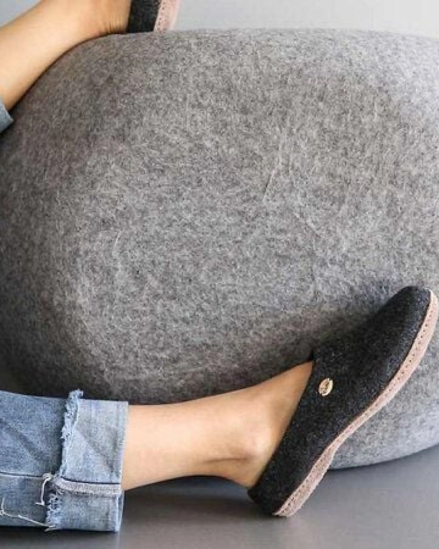WoolFit Filzpantoffeln "Classic" mit besonders weicher Einlage – Ansicht 4