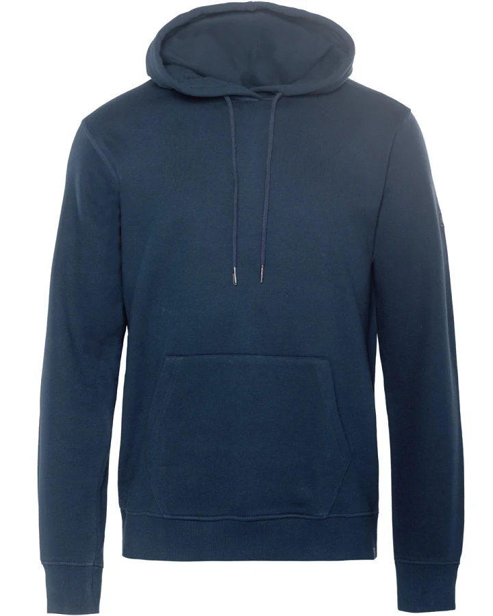 Herren Kapuzenpullover Blau