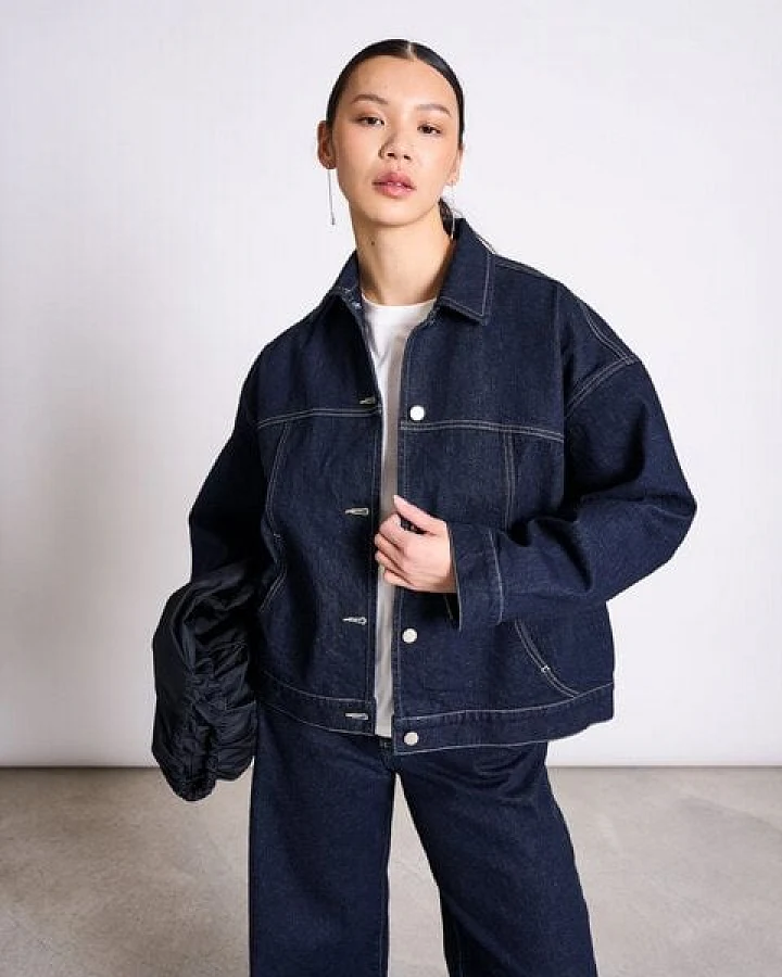 JAN N JUNE RELAXED JEANSJACKE VILME