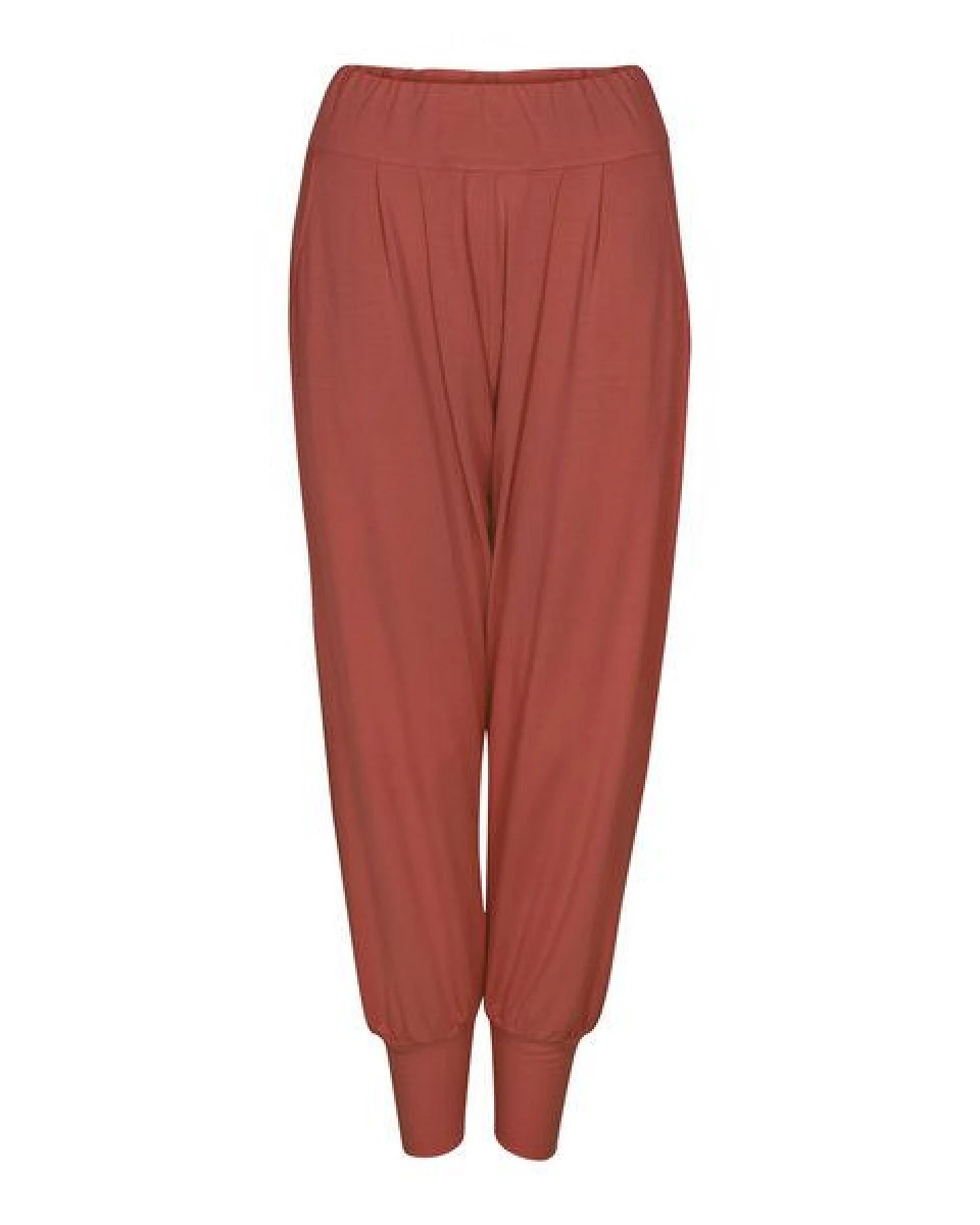 Jaya MEGAN - Hose im Sarouel-Stil, Taschen, tiefer Schnitt, weich fließender Stoff aus Tencel/Biobaumwolle – Ansicht 3