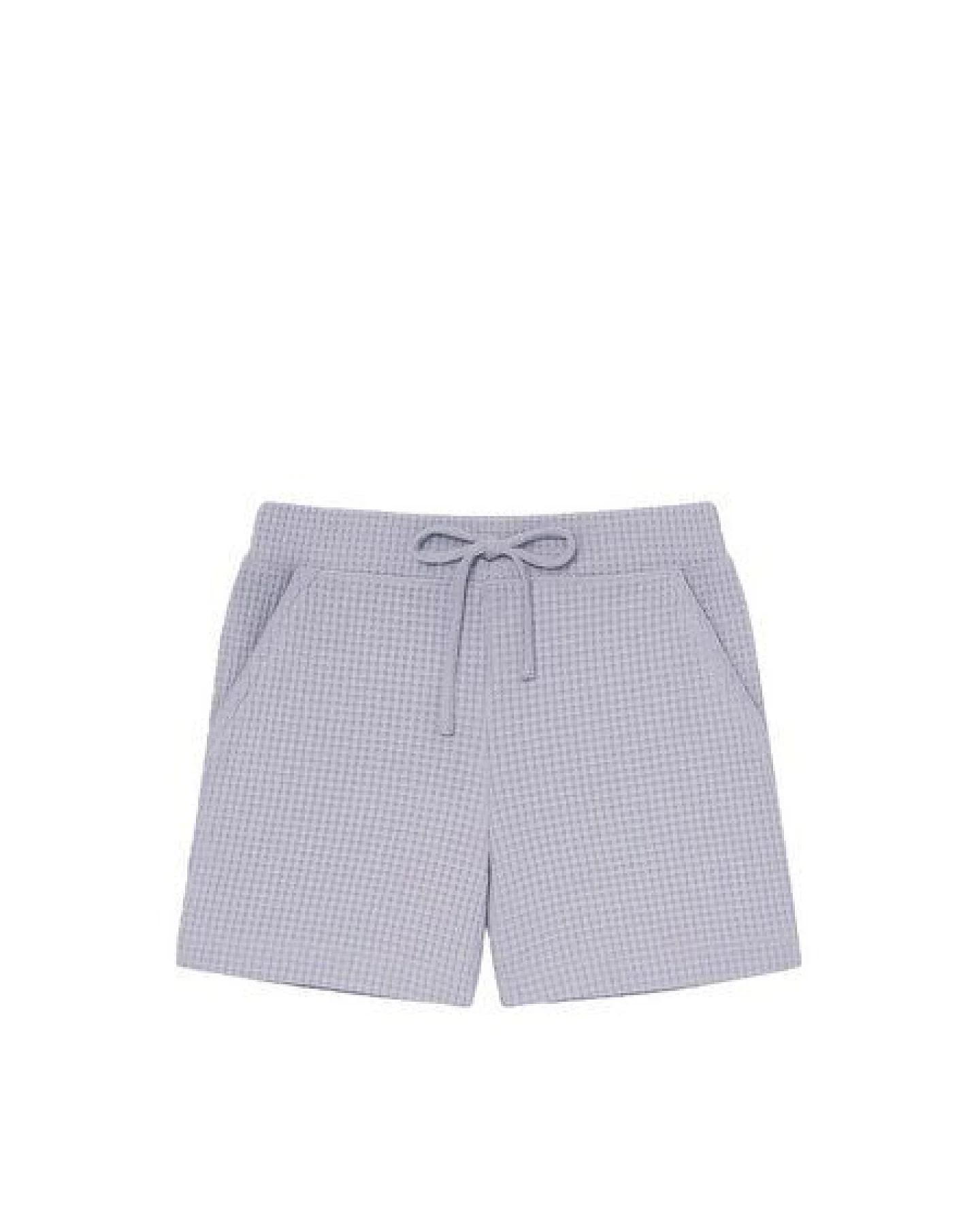 FUXBAU Frauen Waffelstrick Shorts – Ansicht 2