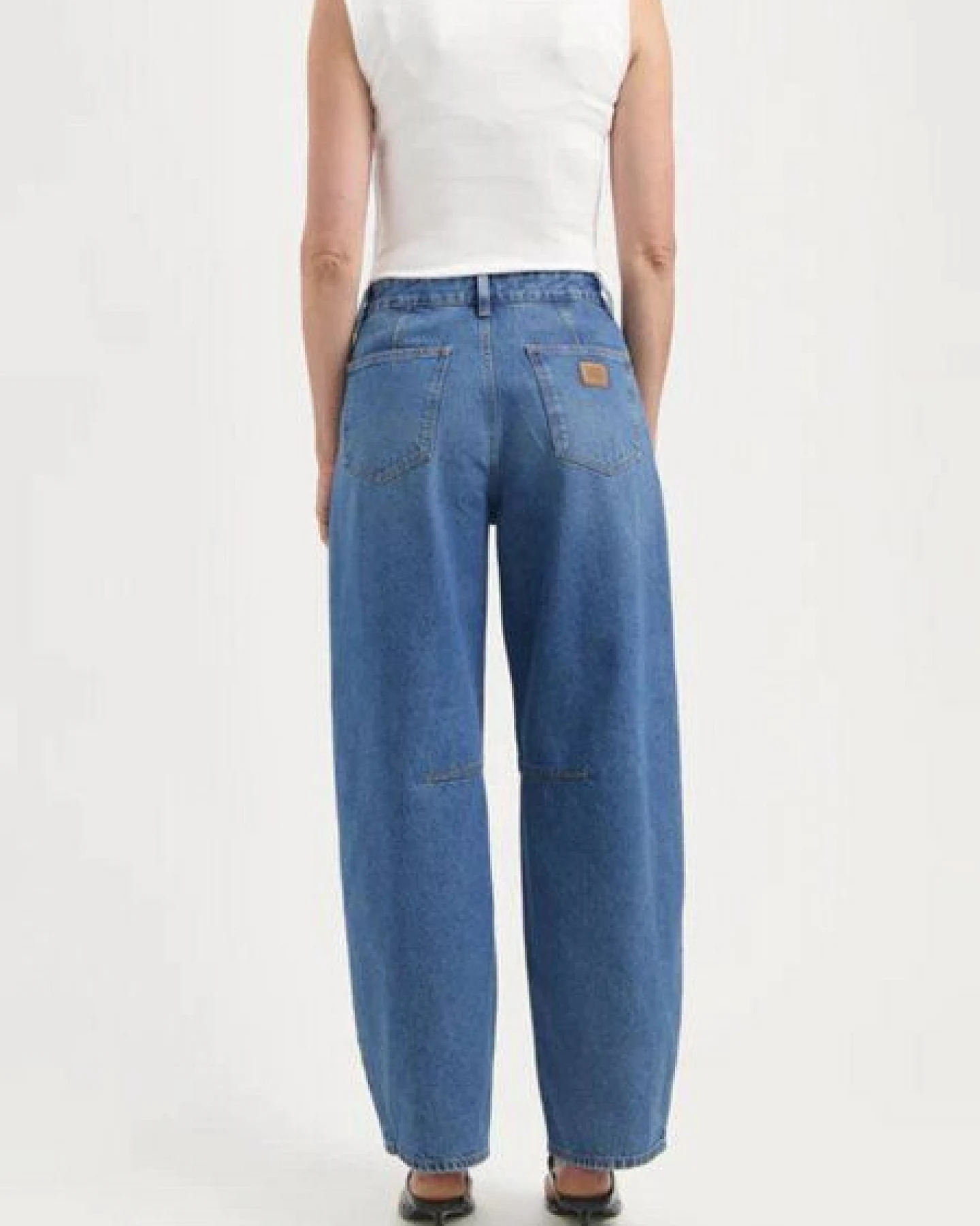 MUD Jeans Damen Jeans "Demi High Balloon - Medium Aged" – Ansicht 2
