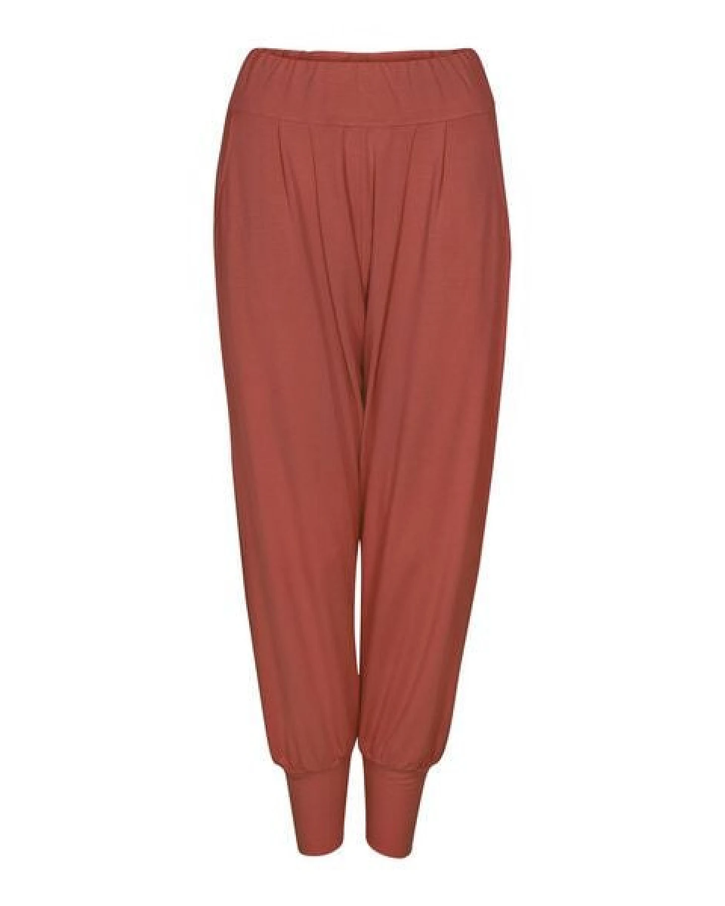 Jaya MEGAN - Hose im Sarouel-Stil, Taschen, tiefer Schnitt, weich fließender Stoff aus Tencel/Biobaumwolle – Ansicht 3