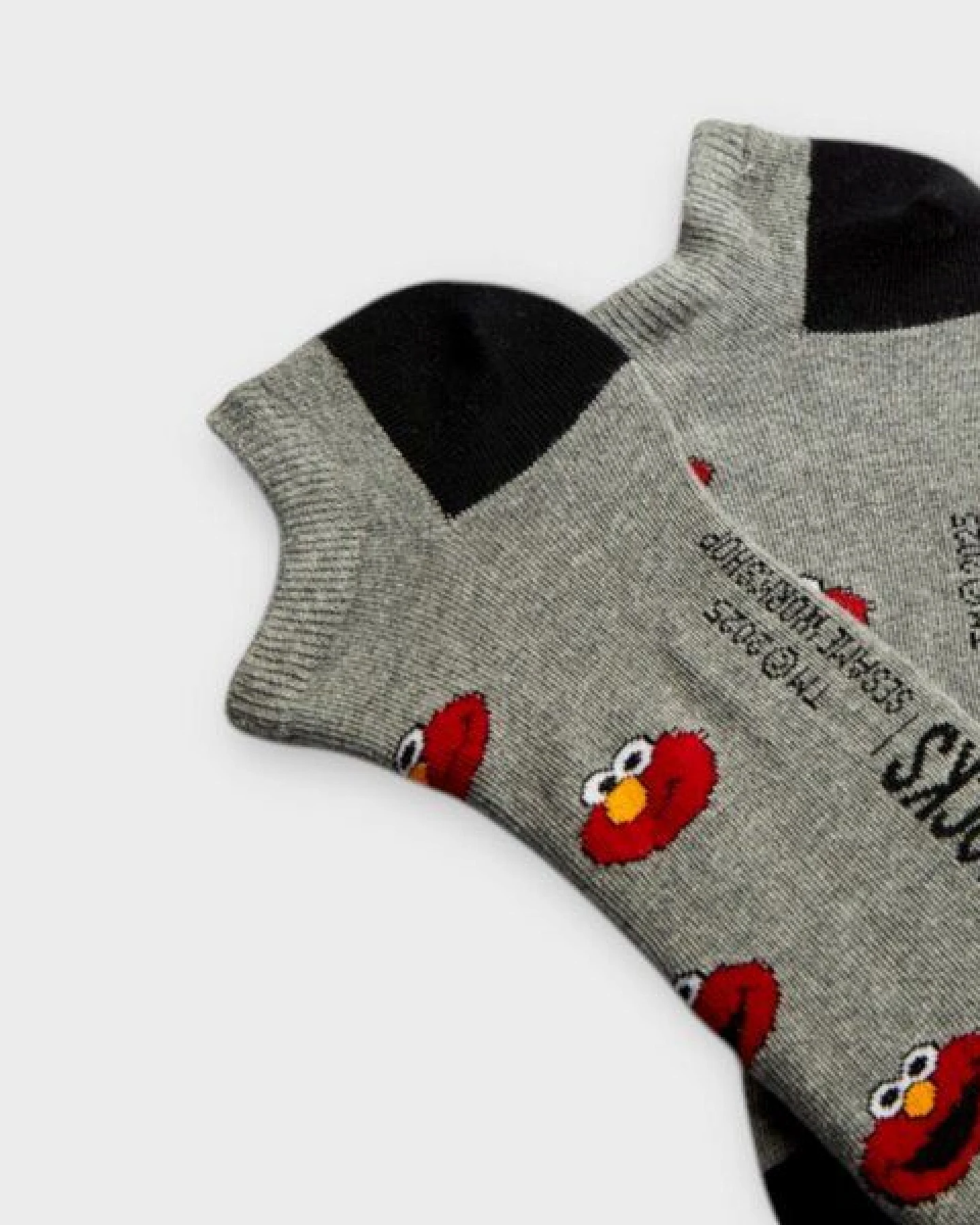 BeSocks Sneaker Socke Bio-Baumwolle - ELMO – Ansicht 3